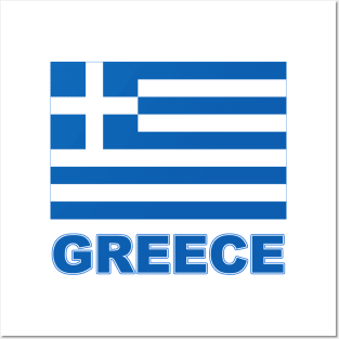 The Pride of Greece - Greek Flag Design Posters and Art